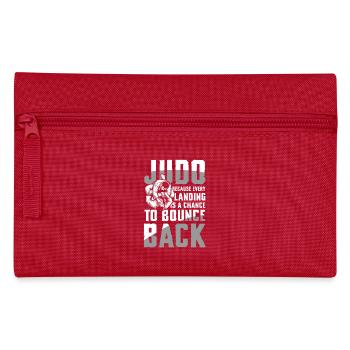 Judo : Chaque atterrissage est une occasion de - Trousse - rouge - Devant
