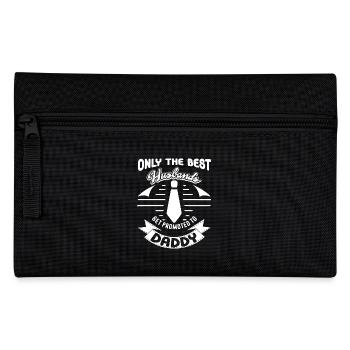 Father's Day Best Husbands - Pencil Case - black - Front