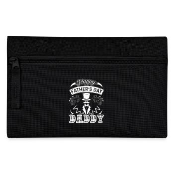 Father's Day Happy Father's Day Daddy - Pencil Case - black - Front