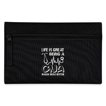 CNA Being A CNA Makes Mine - Pencil Case - black - Front