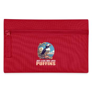 Puffin - Pencil Case - red - Front