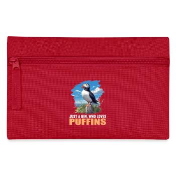 Puffin - Pencil Case - red - Front
