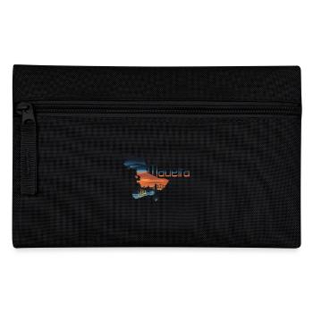 Madeira Island Silhouette with Sunset and - Pencil Case - black - Front