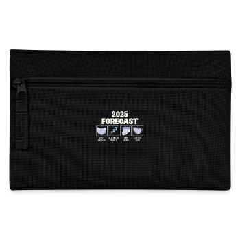 2025 Forecast: Diapers, Sleepless Nights, - Pencil Case - black - Front