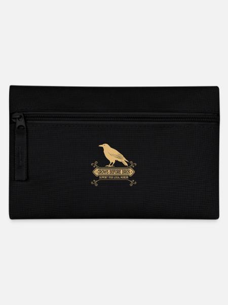 Crows Before Bros Support Your Local Murder - Federtasche - Schwarz