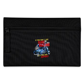 Si vous n’aimez pas les courses sur terre, votre asphalte est - Trousse - noir - Devant