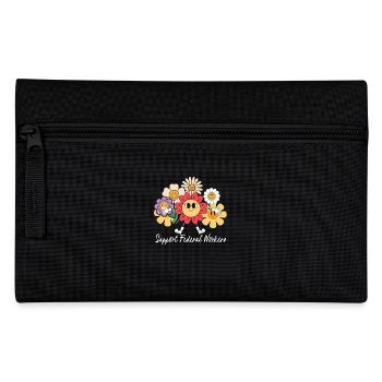 Blumenfreunde Unterstützen Bundesangestellte - Federtasche - Schwarz - Vorne