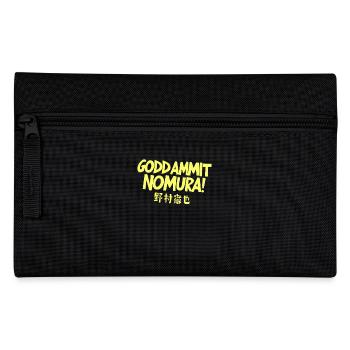 Goddammit Nomura – Japanisch Design - Federtasche - Schwarz - Vorne