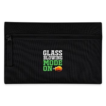 Verre soufflé - Trousse - noir - Devant