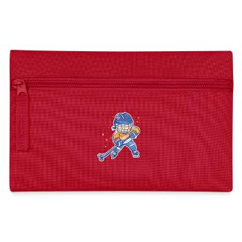Kleiner Eishockeyspieler - Federtasche - Rot - Vorne