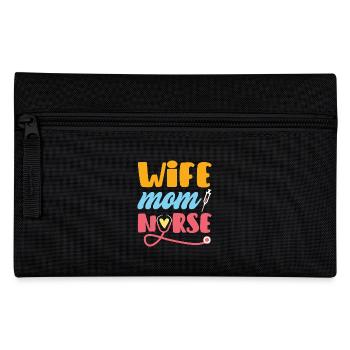 Épouse Maman Infirmière - Trousse - noir - Devant