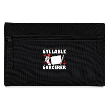 Syllabe Magicien Poésie Slam - Trousse - noir - Devant