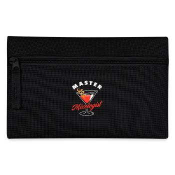 Master Mixologist Barkeeper Kunst - Federtasche - Schwarz - Vorne