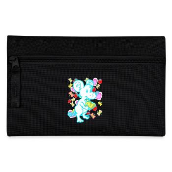 Rétro Souris Rat Souris Rats Enfants Enfant - Trousse - noir - Devant