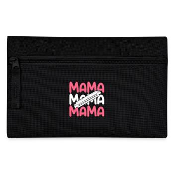 Harmonica Mom Mother Harmonica - Pencil Case - black - Front