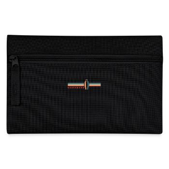Retro Cocktail Cocktailshaker Bartender - Federtasche - Schwarz - Vorne