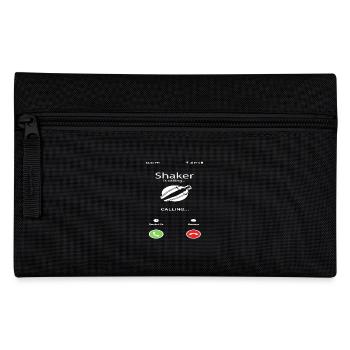 Shaker Ruft An Lustiger Barkeeper Spruch - Federtasche - Schwarz - Vorne