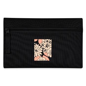 Blumen - Frühling - Blüten - Federtasche - Schwarz - Vorne