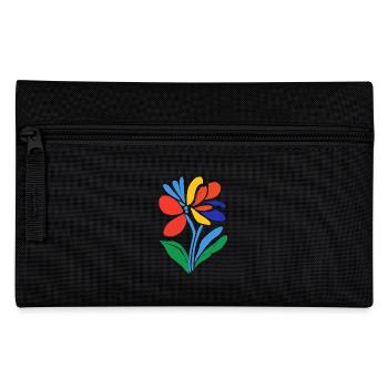 Fleurs - Printemps - Été - Fleurs - Trousse - noir - Devant