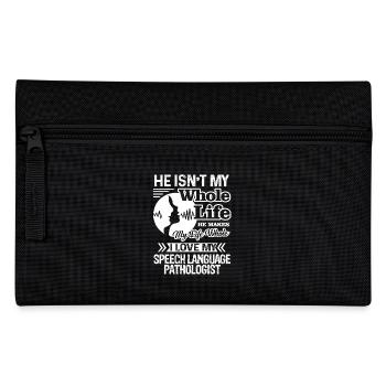 I Love My Speech Language Pathologist - Pencil Case - black - Front
