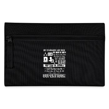Supervisor I Am A Supervisor - Pencil Case - black - Front
