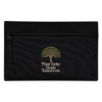 Arbre de jour arbre plante Nature amoureux Eco vert - Trousse - noir - Devant