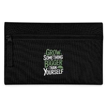 Arbre de jour arbre plante Nature amoureux Eco vert - Trousse - noir - Devant