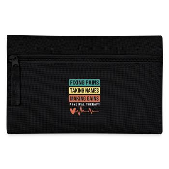 Physiotherapy Physiotherapy Physiotherapist - Pencil Case - black - Front