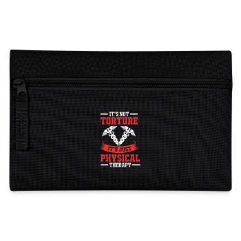 Physio Physiotherapy Physiotherapist - Pencil Case - black - Front