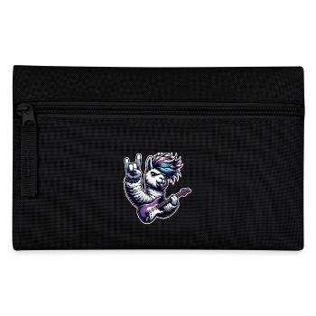 Alpaca Guitariste de Rock and Roll - Trousse - noir - Devant