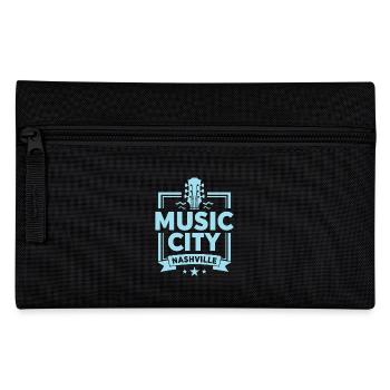 Music City Nashville Guitar Tennessee - Pencil Case - black - Front