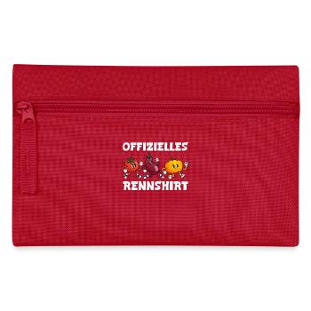 Läufer OFFIZIELLES RENNSHIRT Laufen Lustiges - Federtasche - Rot - Vorne
