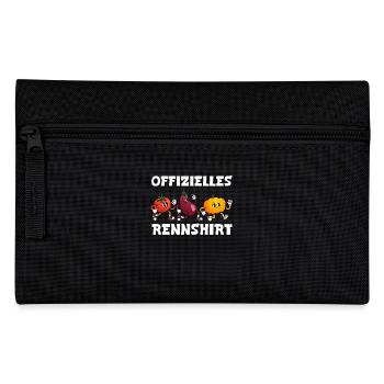 Läufer OFFIZIELLES RENNSHIRT Laufen Lustiges - Federtasche - Schwarz - Vorne