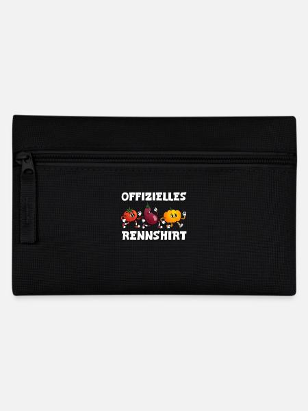 Läufer OFFIZIELLES RENNSHIRT Laufen Lustiges - Federtasche - Schwarz