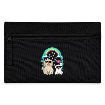 Chiens Chien Enfants Enfants Animaux de compagnie - Trousse - noir - Devant