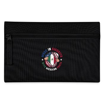 Made In America With Mexican Parts - Federtasche - Schwarz - Vorne