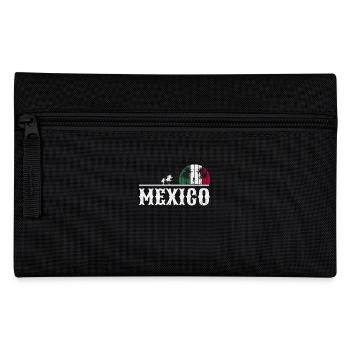 Mexique Rétro Amérique latine Drapeau mexicain - Trousse - noir - Devant