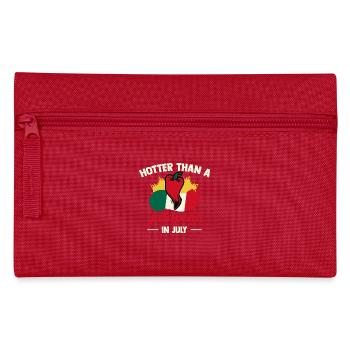 Mexique Cadeau pour le jalapeño mexicain - Trousse - rouge - Devant