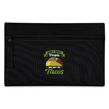 Mexico Tacos Mexican Tacos - Pencil Case - black - Front