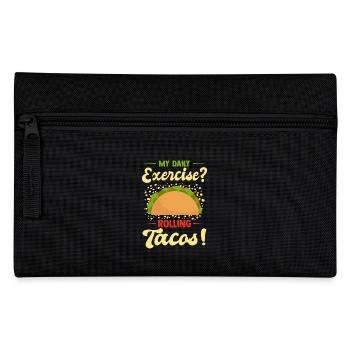 Mexico Tacos Mexican Tacos - Pencil Case - black - Front