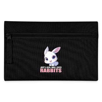 Hasen Hase - Federtasche - Schwarz - Vorne