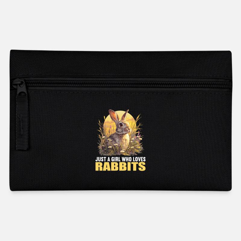 Bunny Bunny - Pencil Case - black