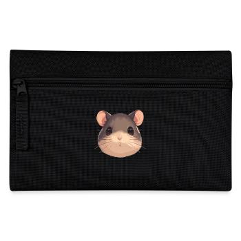 Ratten Ratte - Federtasche - Schwarz - Vorne