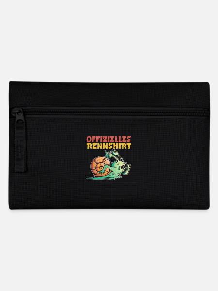 Läufer OFFIZIELLES RENNSHIRT Laufen Lustiges - Federtasche - Schwarz