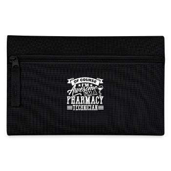 Pharmacy Technician Awesome - Pencil Case - black - Front