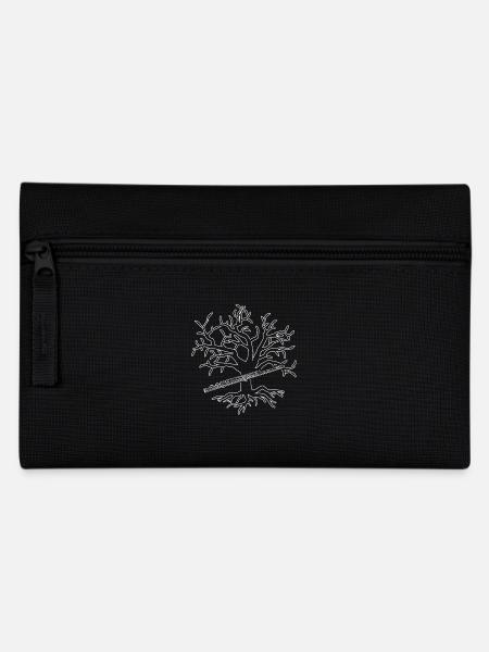 Flötist Querflöte - Federtasche - Schwarz
