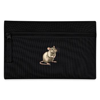 Ratten Ratte - Federtasche - Schwarz - Vorne
