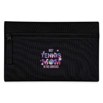 Beste Tennis Mama Im Universum Galaktisch Lustig - Federtasche - Schwarz - Vorne