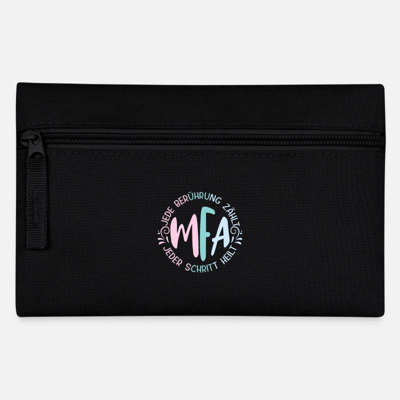 MFA Jede Berührung Zählt Medizinische - Federtasche - Schwarz