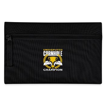 Trophée de la Coupe du joueur champion de Cornhole - Trousse - noir - Devant